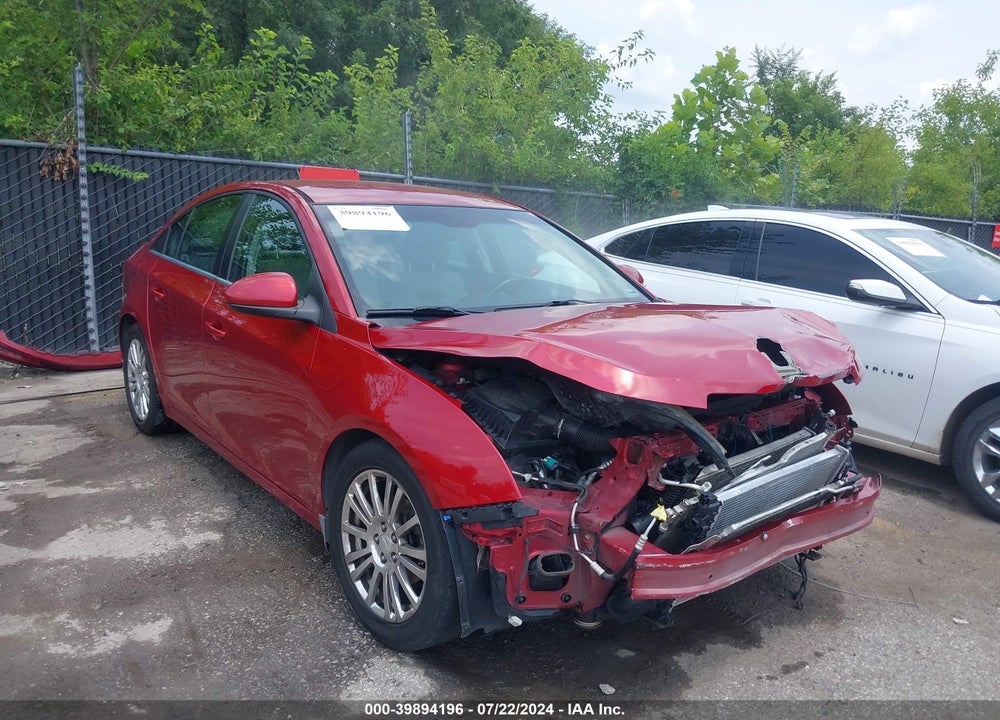 2013 CHEVROLET CRUZE ECO AUTO VIN: 1G1PH5SB2D7265110