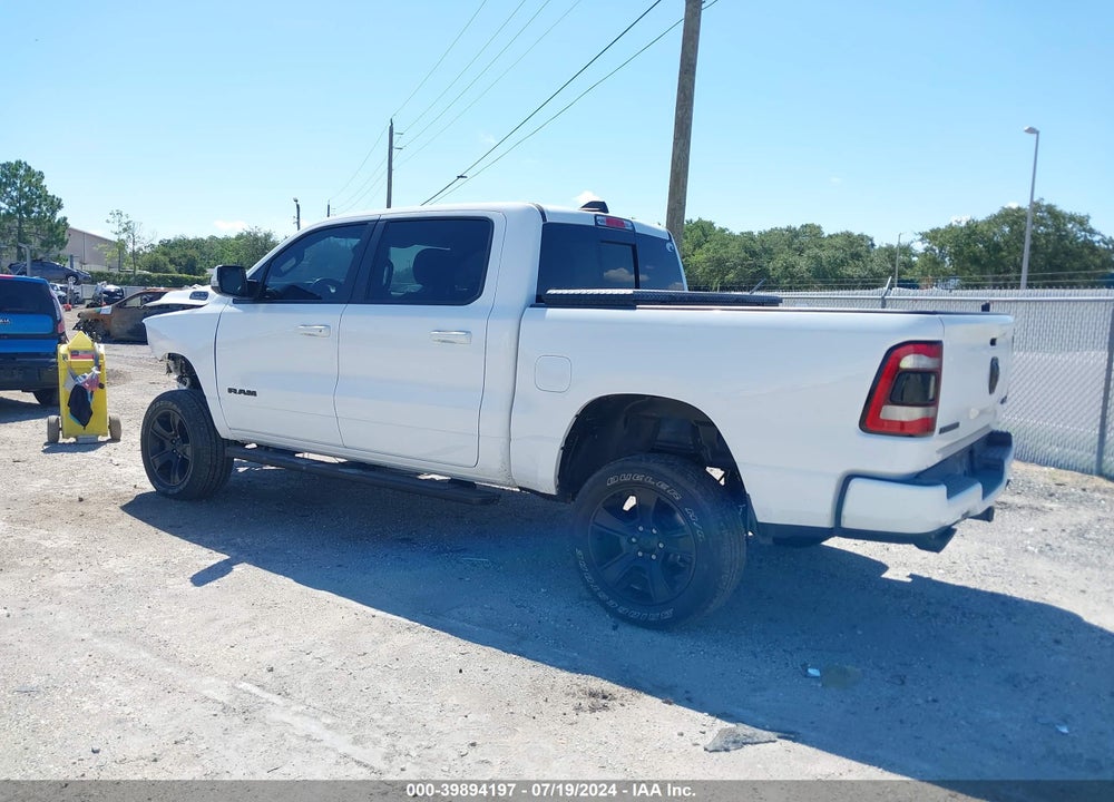 2020 RAM 1500 BIG HORN 4X4 5'7 BOX VIN: 1C6SRFFT0LN328097