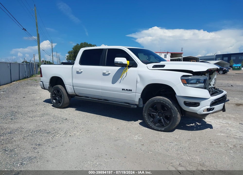2020 RAM 1500 BIG HORN 4X4 5'7 BOX VIN: 1C6SRFFT0LN328097