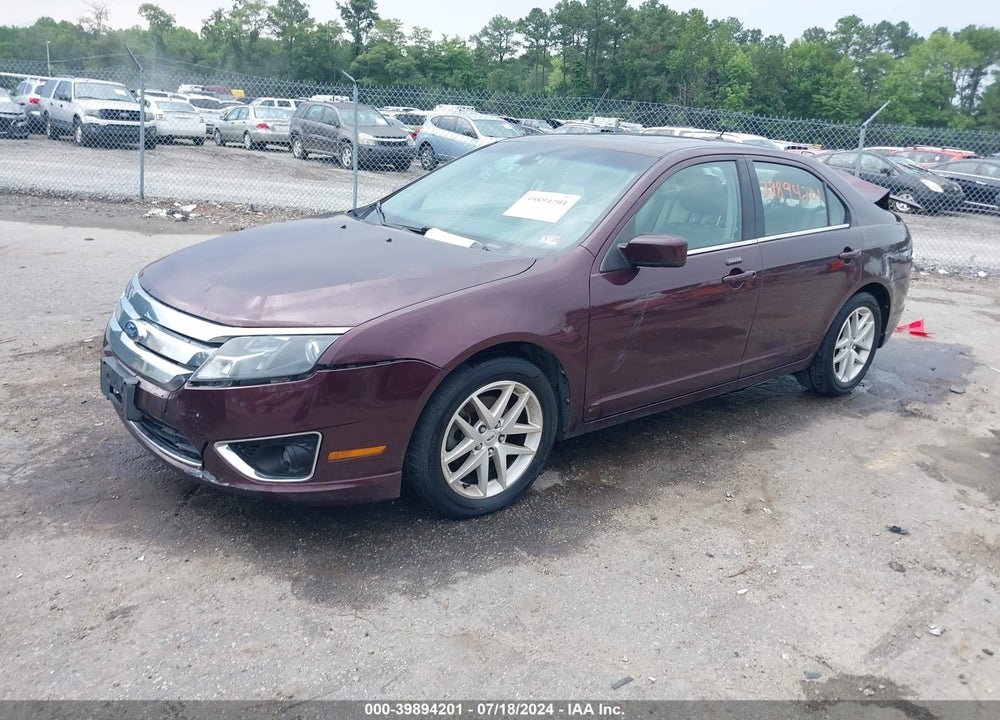 2011 FORD FUSION SEL VIN: 3FAHP0JG9BR301689