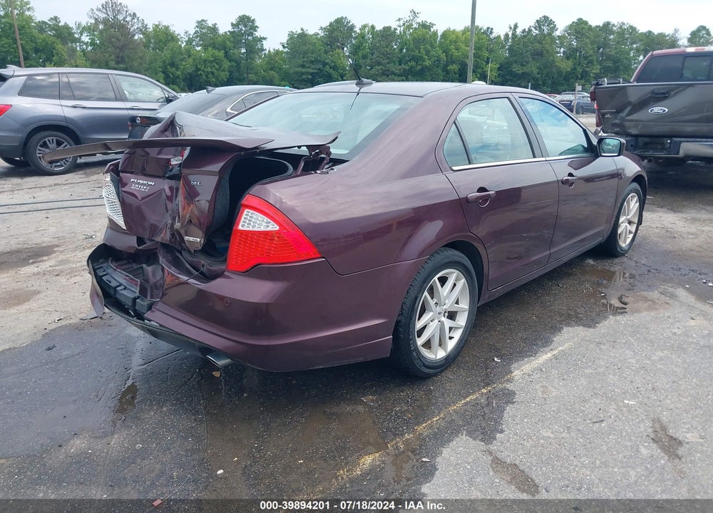 2011 FORD FUSION SEL VIN: 3FAHP0JG9BR301689