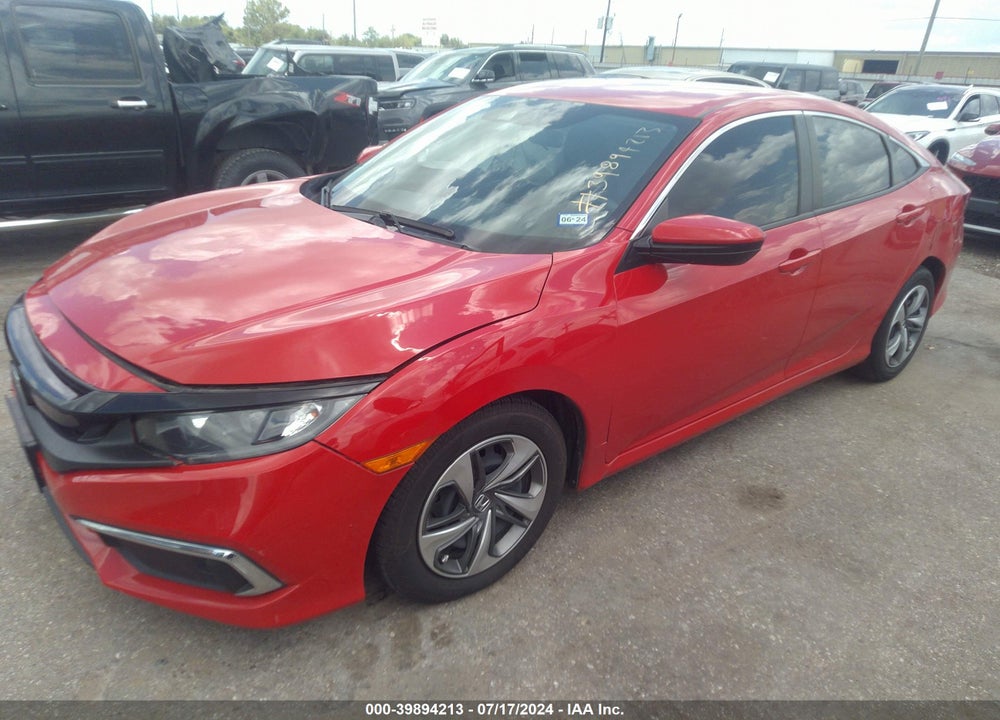 2019 HONDA CIVIC LX VIN: 2HGFC2F60KH513046