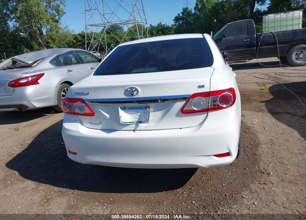 2011 TOYOTA COROLLA LE VIN: JTDBU4EE1B9138024