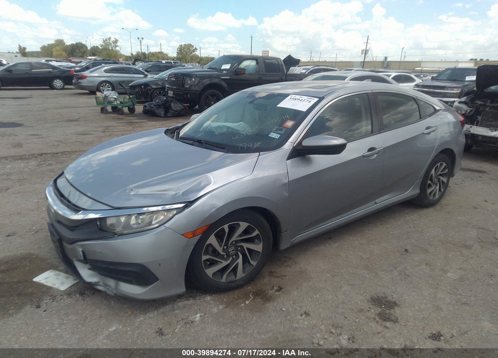 2017 HONDA CIVIC EX VIN: 19XFC2F73HE067941