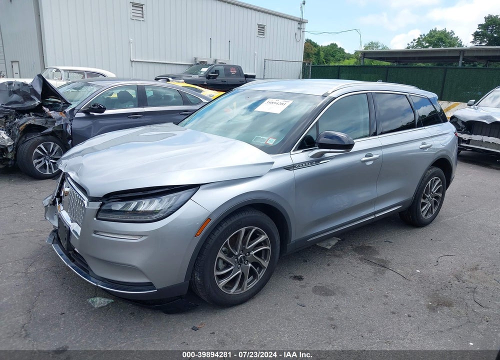 2022 LINCOLN CORSAIR STANDARD VIN: 5LMCJ1D93NUL21600