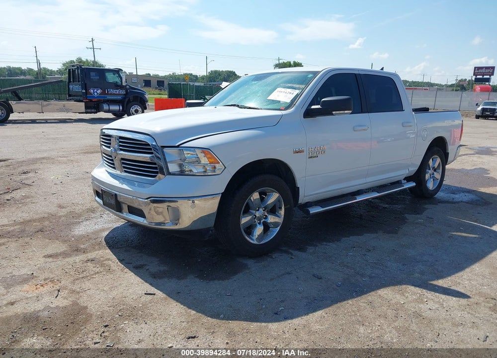 2019 RAM 1500 CLASSIC BIG HORN 4X4 5'7 BOX VIN: 1C6RR7LT7KS523316
