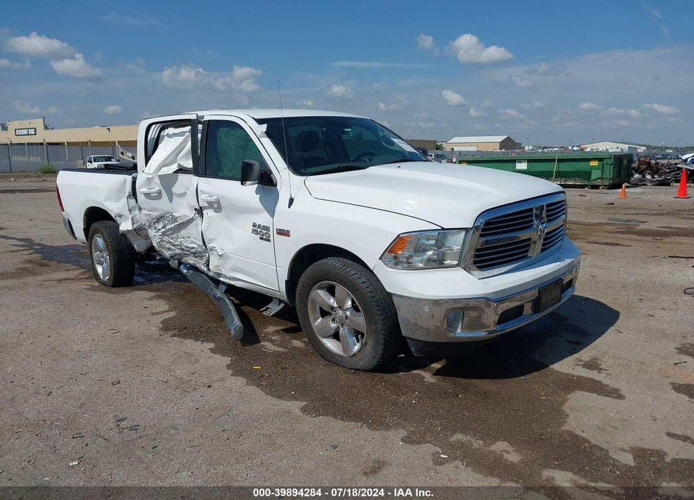 2019 RAM 1500 CLASSIC BIG HORN 4X4 5'7 BOX VIN: 1C6RR7LT7KS523316