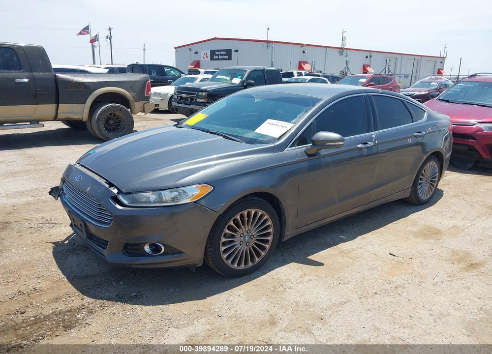 2016 FORD FUSION TITANIUM VIN: 3FA6P0K96GR392144