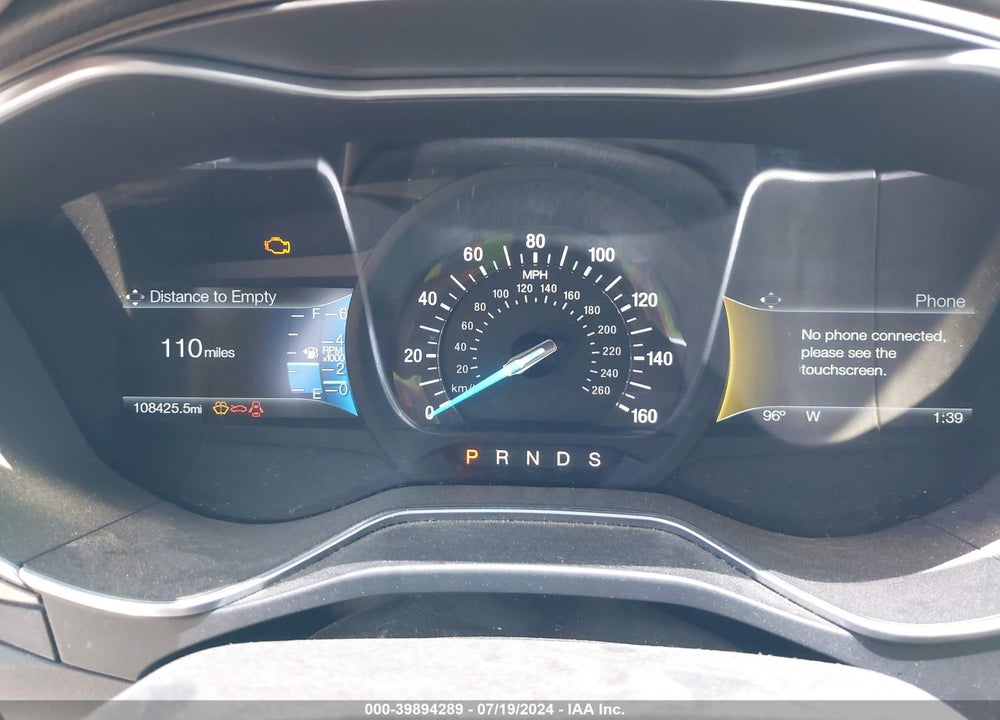 2016 FORD FUSION TITANIUM VIN: 3FA6P0K96GR392144