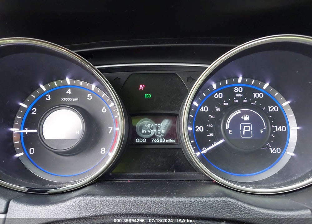 2013 HYUNDAI SONATA LIMITED VIN: 5NPEC4AC1DH637730