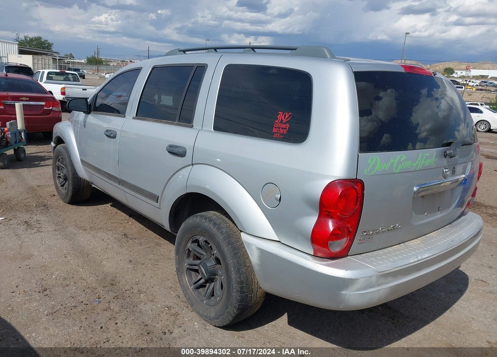2006 DODGE DURANGO SLT VIN: 1D4HD482X6F138979