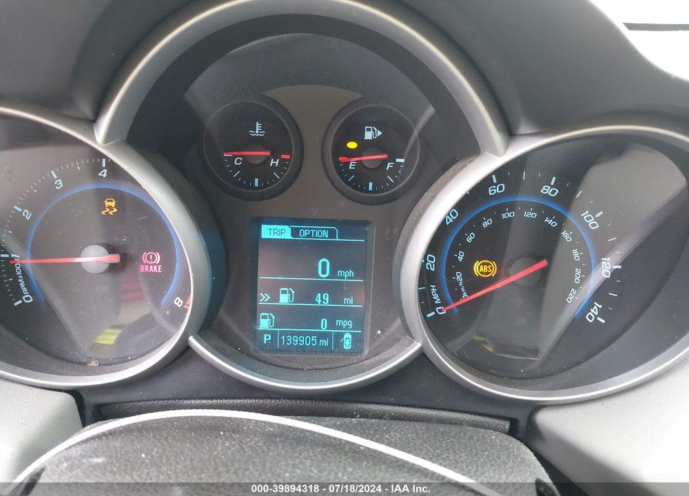 2014 CHEVROLET CRUZE LS AUTO VIN: 1G1PA5SH7E7277070