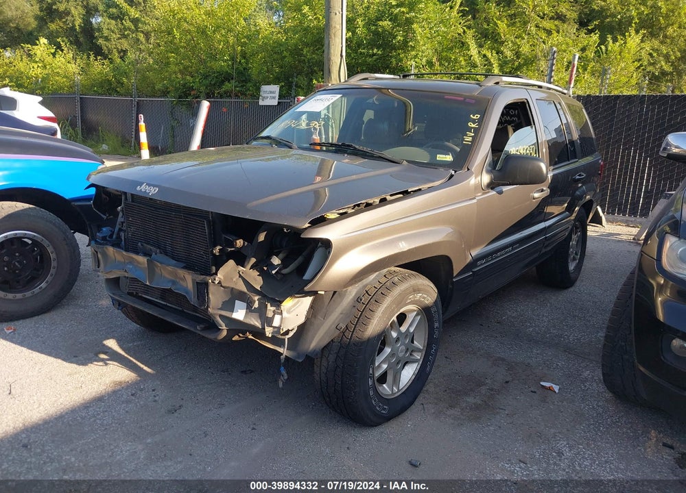 2000 JEEP GRAND CHEROKEE LIMITED VIN: 1J4GW58N8YC110759