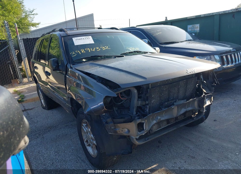 2000 JEEP GRAND CHEROKEE LIMITED VIN: 1J4GW58N8YC110759