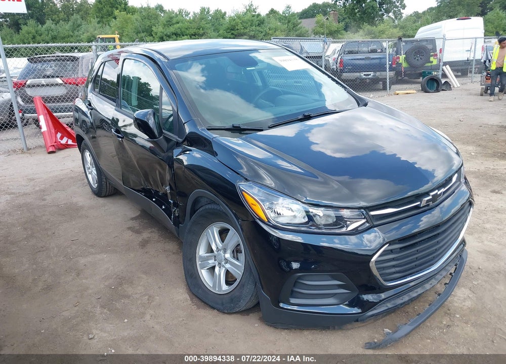 2020 CHEVROLET TRAX FWD LS VIN: 3GNCJKSBXLL167615