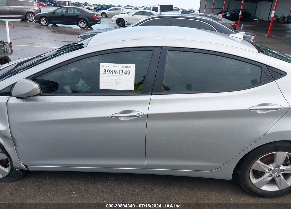 2013 HYUNDAI ELANTRA GLS VIN: 5NPDH4AE5DH417697