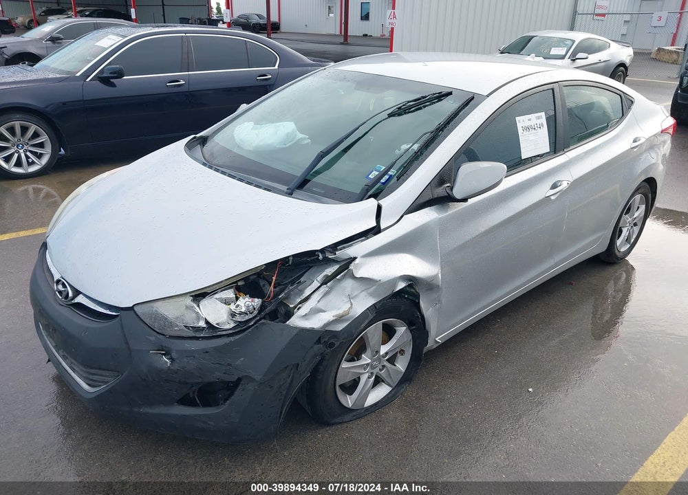 2013 HYUNDAI ELANTRA GLS VIN: 5NPDH4AE5DH417697