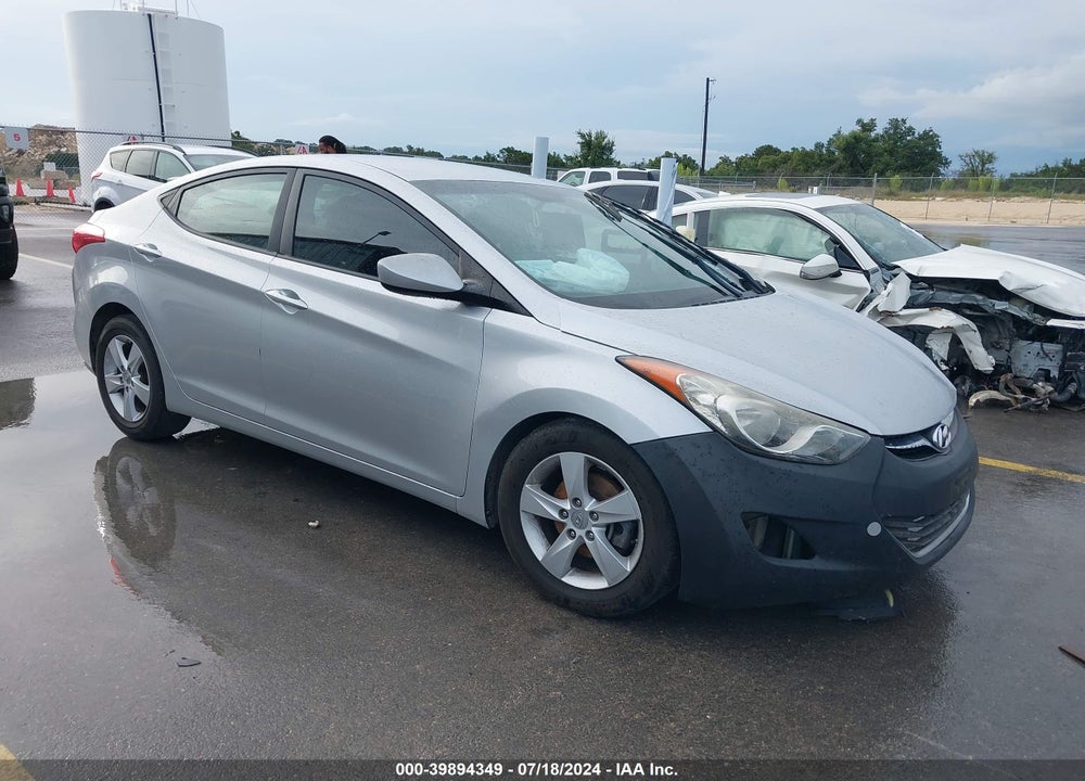 2013 HYUNDAI ELANTRA GLS VIN: 5NPDH4AE5DH417697