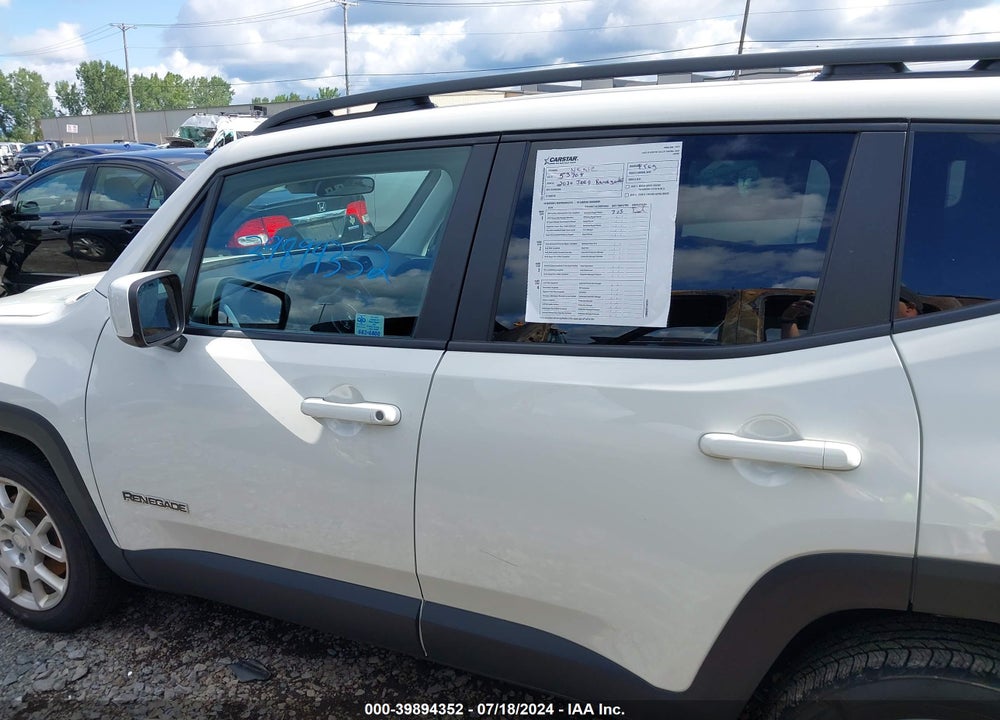 2020 JEEP RENEGADE LATITUDE 4X4 VIN: ZACNJBBB9LPL98219
