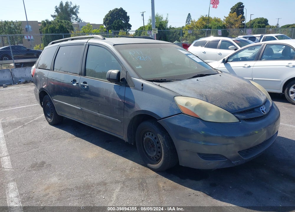 2006 TOYOTA SIENNA LE VIN: 5TDZA23C36S428575