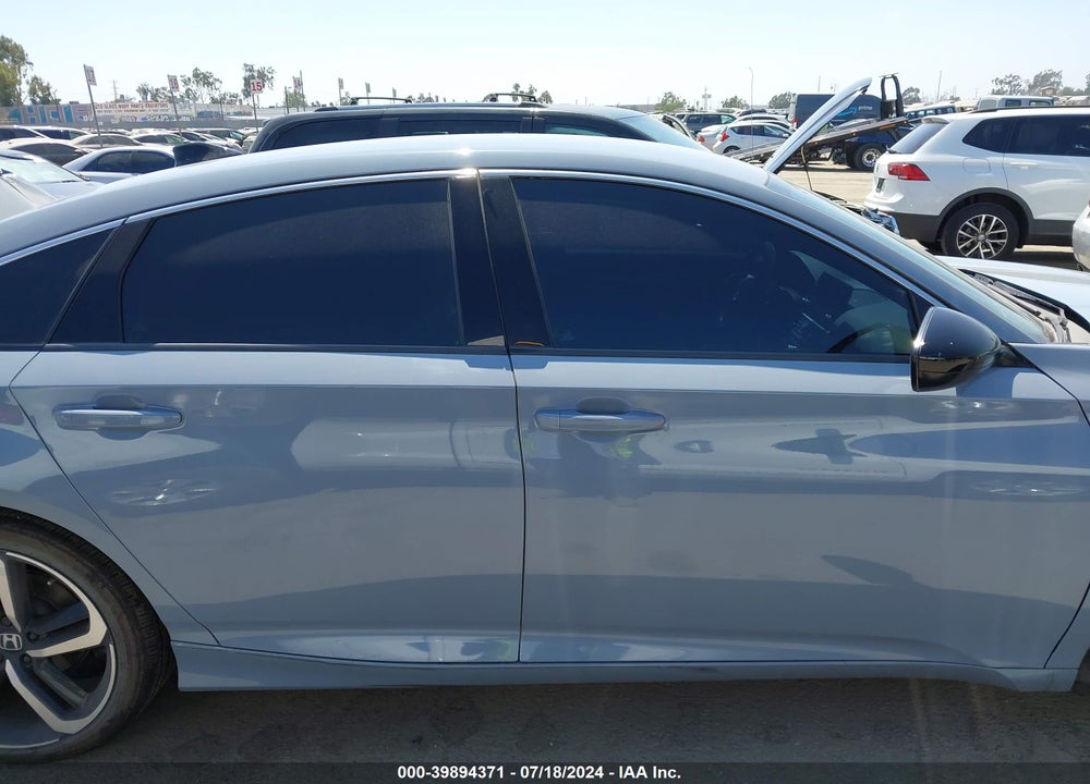 2022 HONDA ACCORD SPORT VIN: 1HGCV1F3XNA018966