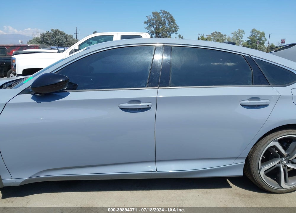 2022 HONDA ACCORD SPORT VIN: 1HGCV1F3XNA018966