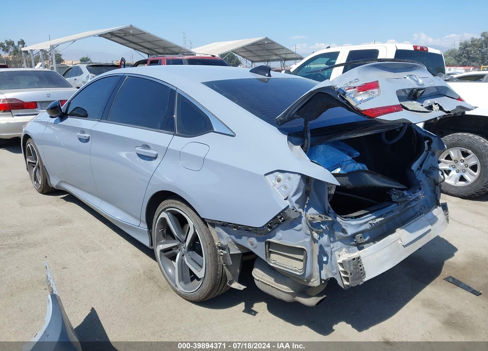 2022 HONDA ACCORD SPORT VIN: 1HGCV1F3XNA018966