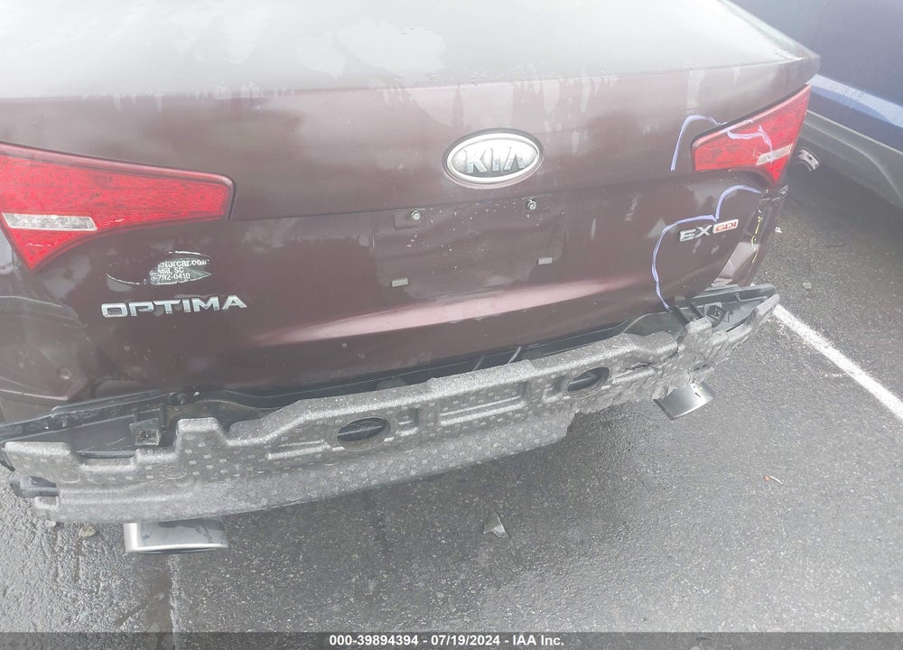 2011 KIA OPTIMA EX VIN: KNAGN4A76B5164567
