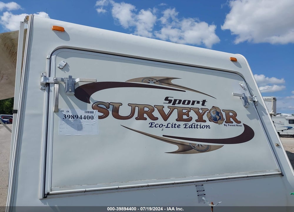 2010 FOREST RIVER SPORT S SP234T VIN: 4X4TSVY29AL016735
