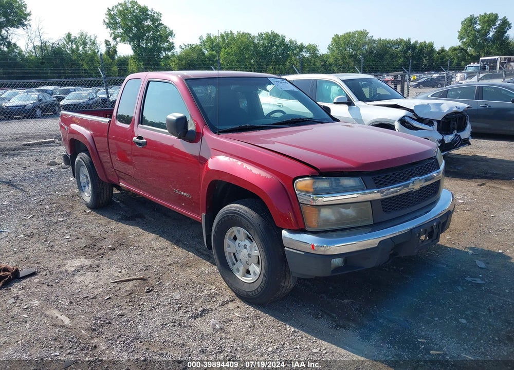 2005 CHEVROLET COLORADO LS VIN: 1GCDS196658147148