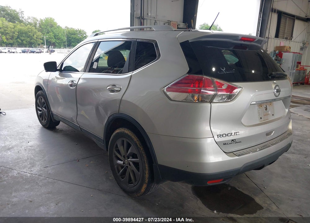 2016 NISSAN ROGUE SL VIN: 5N1AT2MV8GC757245