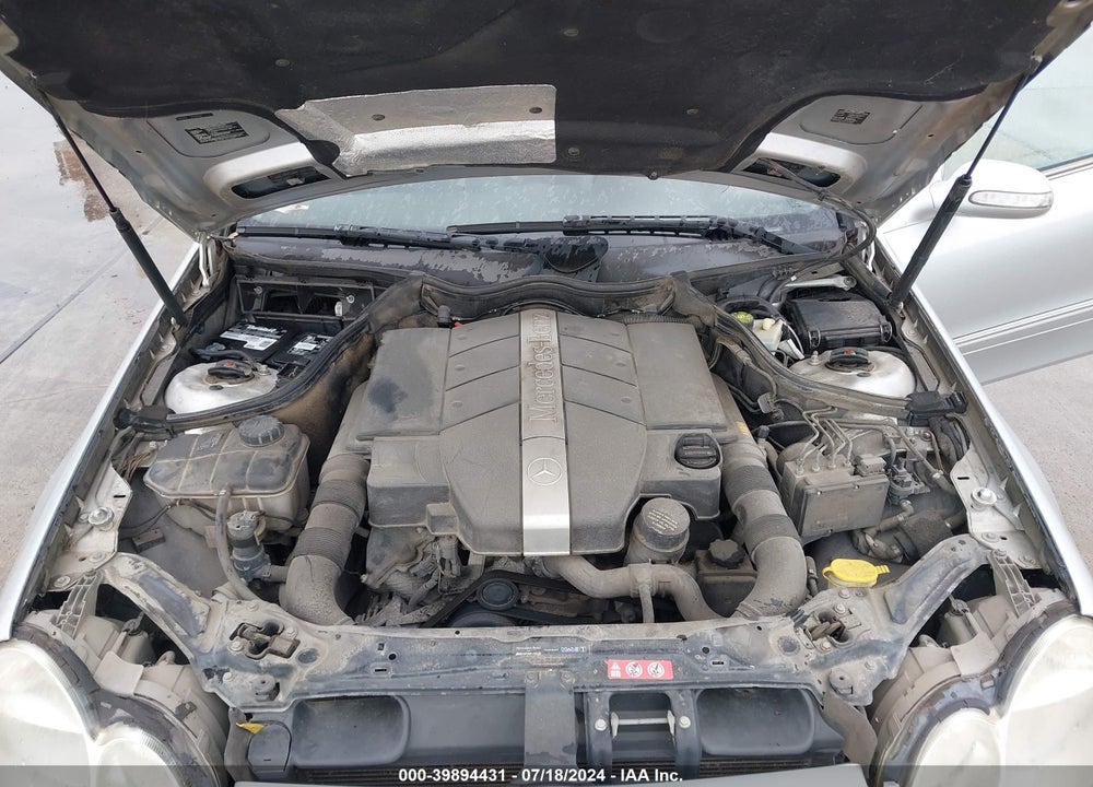 2005 MERCEDES-BENZ CLK 320 VIN: WDBTK65J95F130387