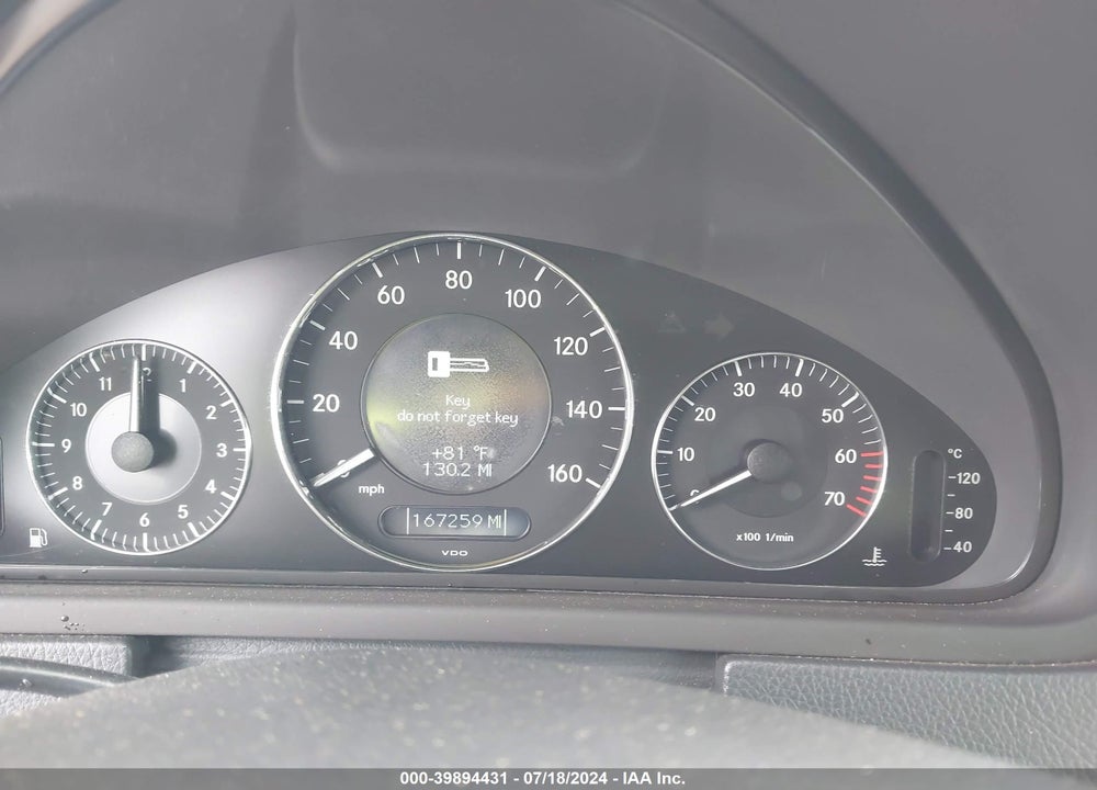 2005 MERCEDES-BENZ CLK 320 VIN: WDBTK65J95F130387