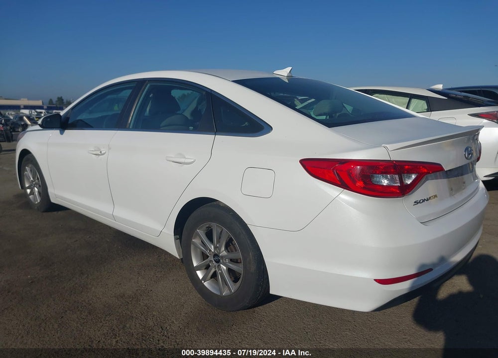 2016 HYUNDAI SONATA SE VIN: 5NPE24AF8GH376680