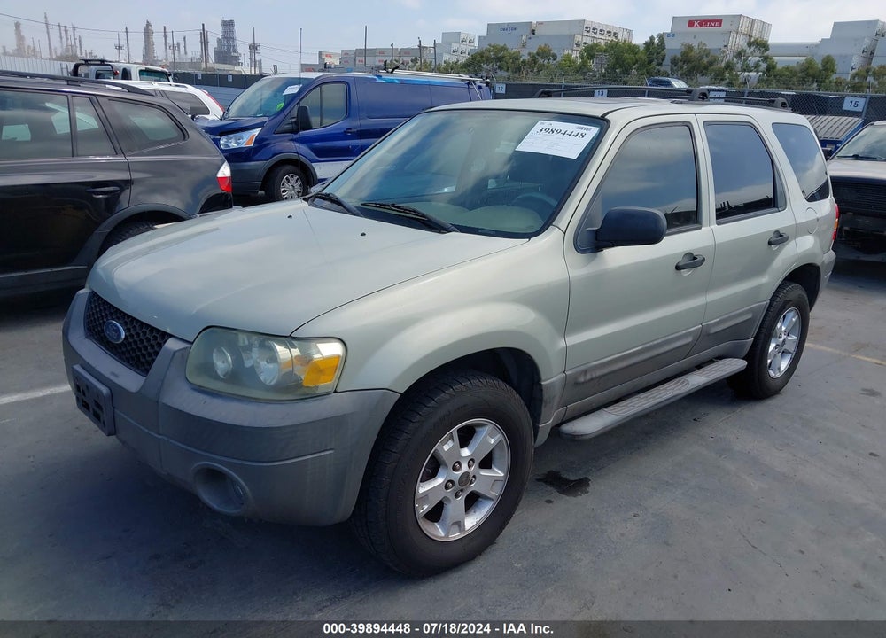 2005 FORD ESCAPE XLT VIN: 1FMYU03175KE24374