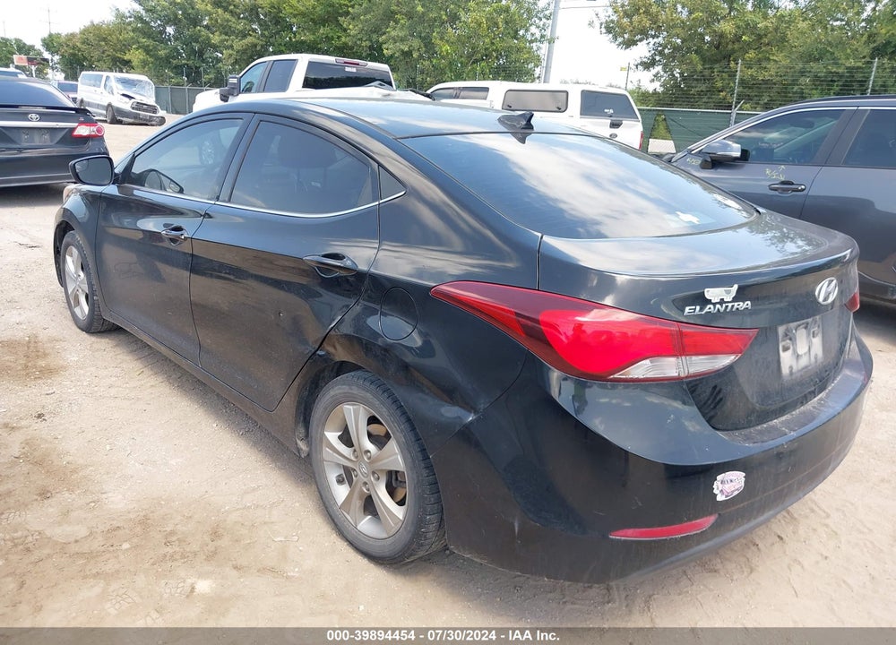 2016 HYUNDAI ELANTRA VALUE EDITION VIN: KMHDH4AE3GU628466