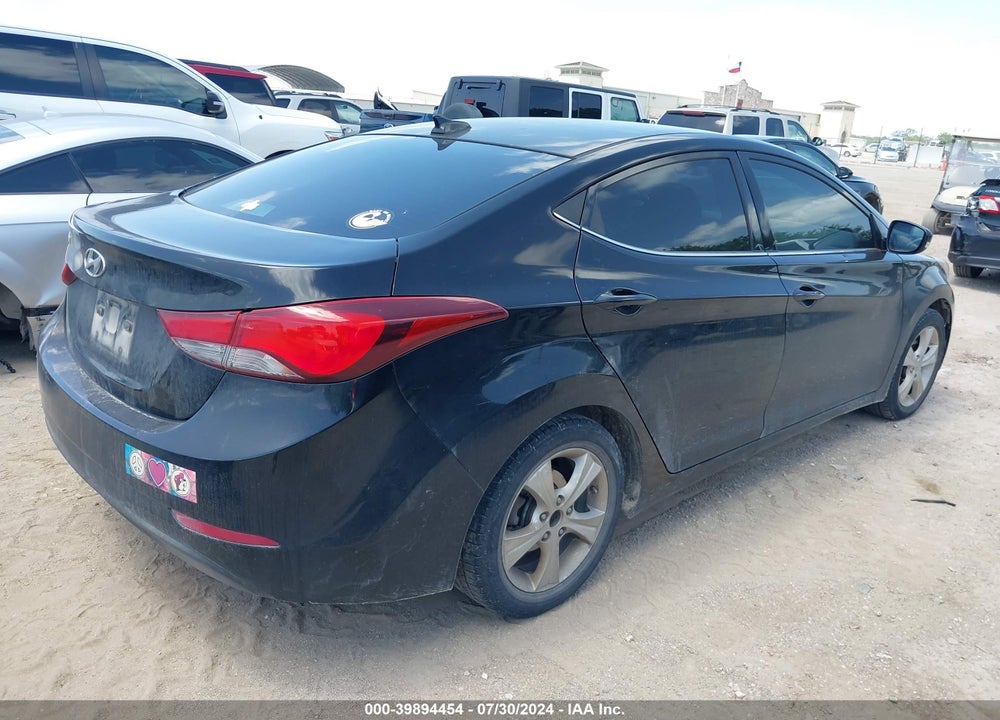 2016 HYUNDAI ELANTRA VALUE EDITION VIN: KMHDH4AE3GU628466