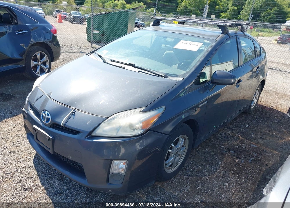 2010 TOYOTA PRIUS II VIN: JTDKN3DUXA0029418