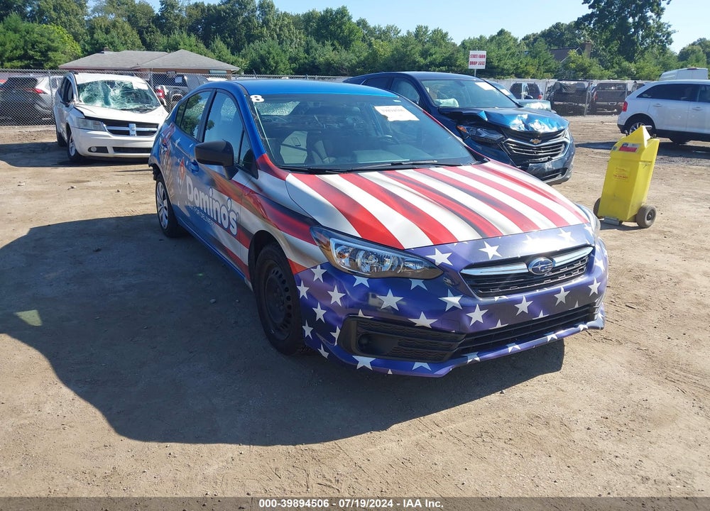 2022 SUBARU IMPREZA BASE VIN: 4S3GKAB63N3607466