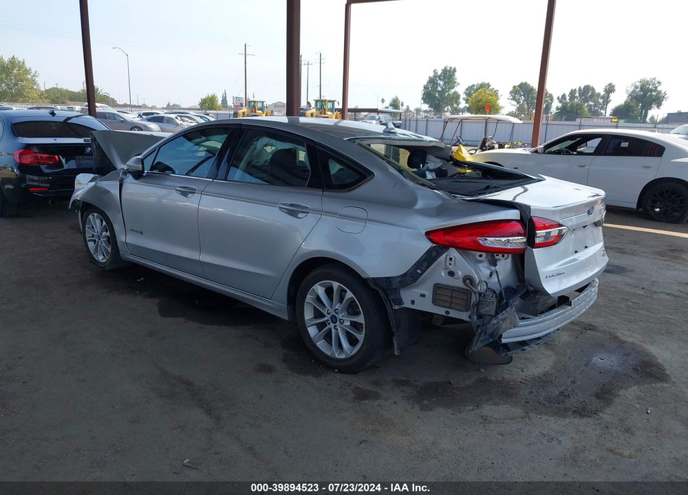 2019 FORD FUSION HYBRID SE VIN: 3FA6P0LUXKR256630