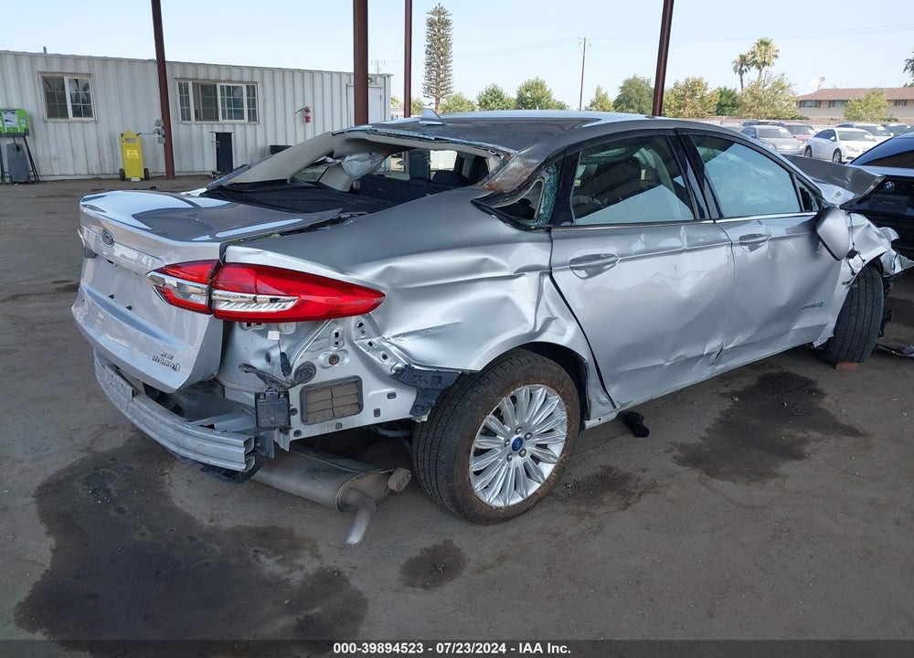 2019 FORD FUSION HYBRID SE VIN: 3FA6P0LUXKR256630