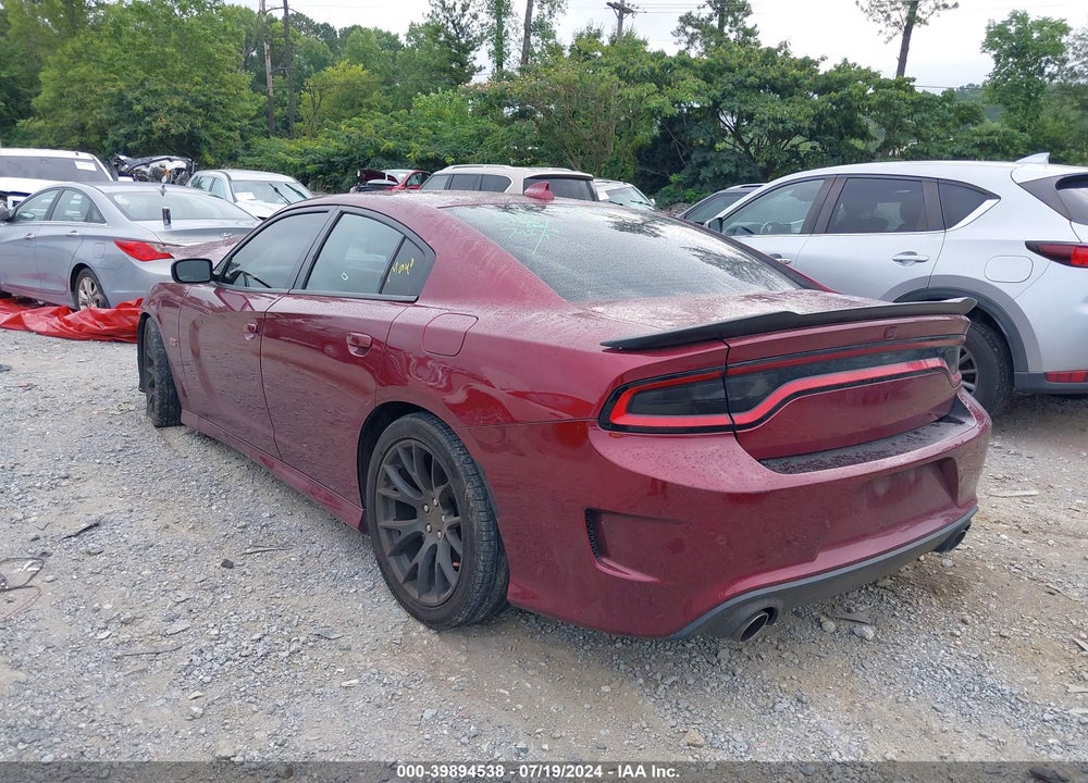 2019 DODGE CHARGER SCAT PACK RWD VIN: 2C3CDXGJ1KH519702