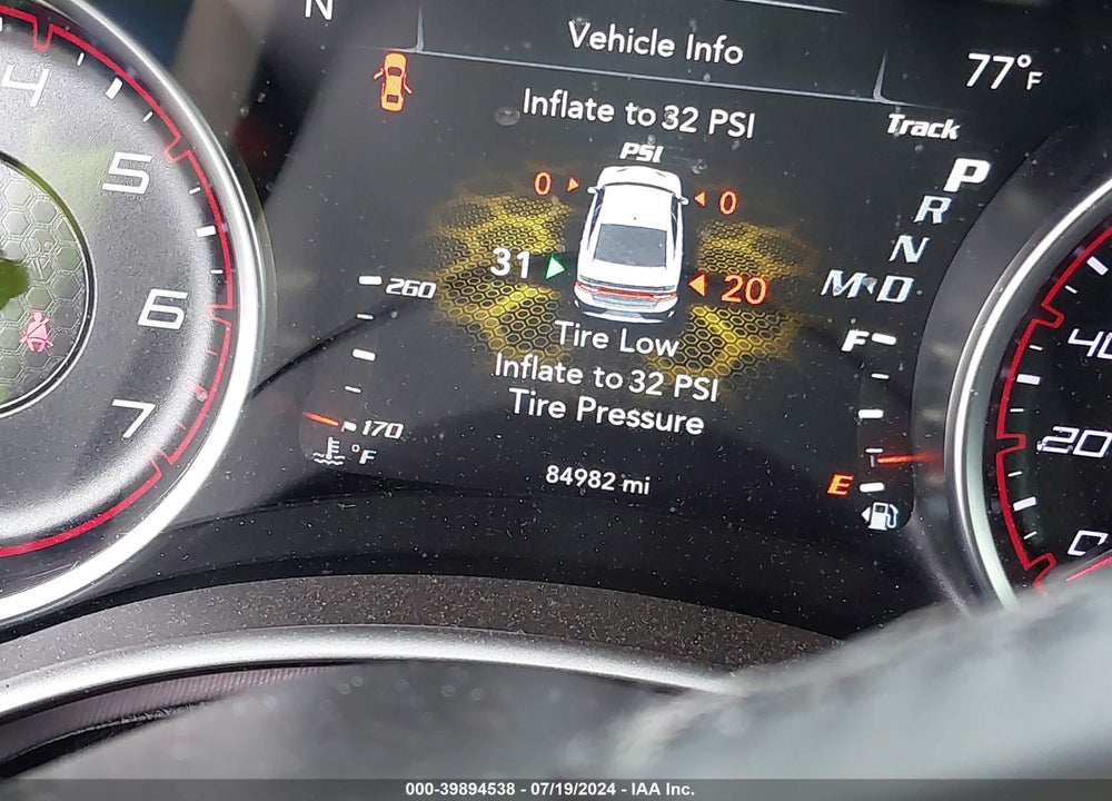 2019 DODGE CHARGER SCAT PACK RWD VIN: 2C3CDXGJ1KH519702