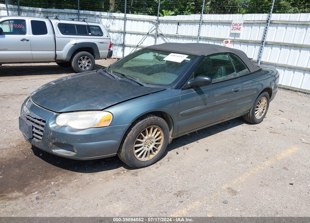 2006 CHRYSLER SEBRING TOURING VIN: 1C3EL55R66N259710