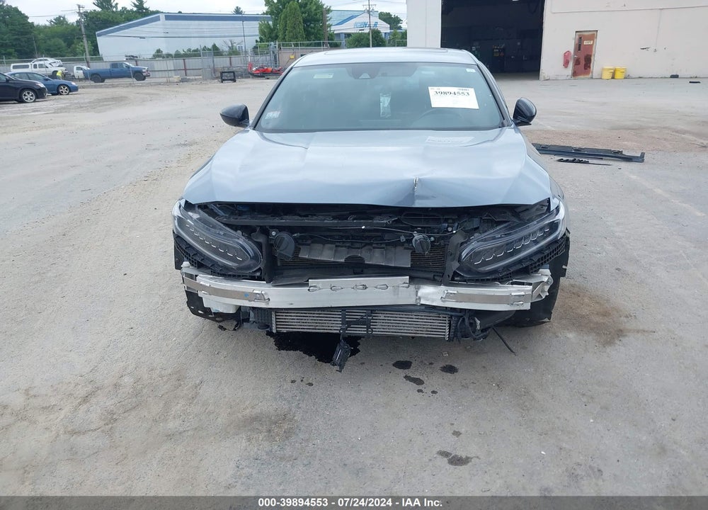 2022 HONDA ACCORD SPORT 2.0T VIN: 1HGCV2F38NA013819