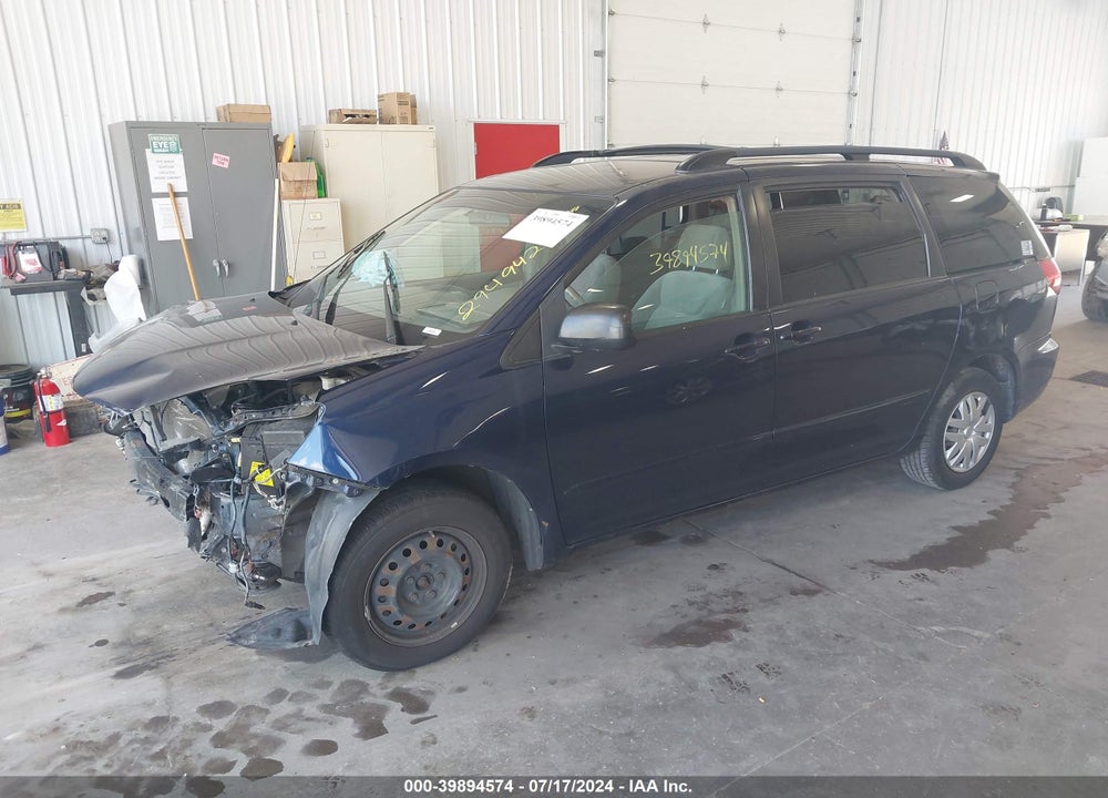 2007 TOYOTA SIENNA LE VIN: 5TDZK23C27S065491