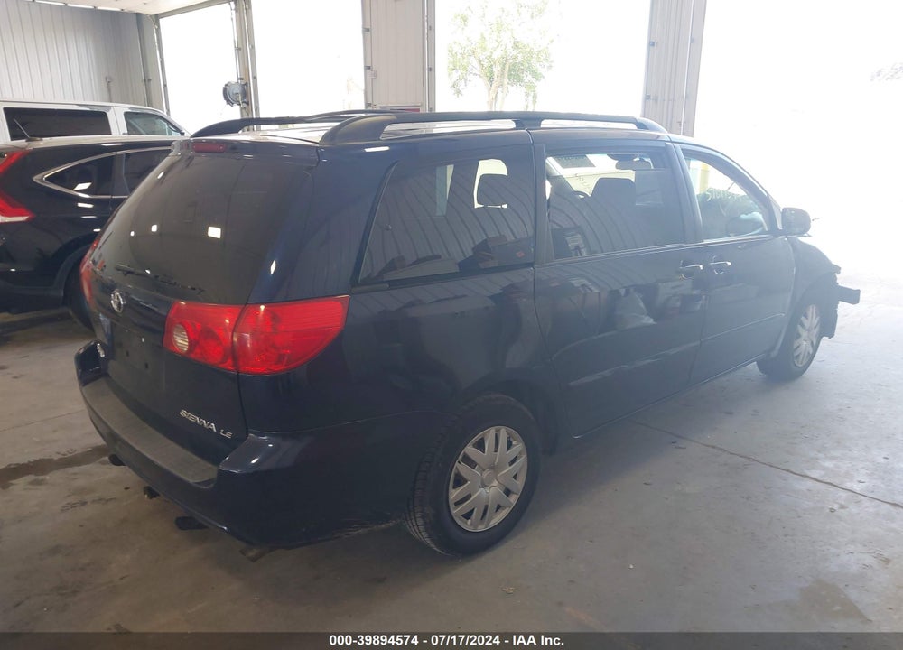 2007 TOYOTA SIENNA LE VIN: 5TDZK23C27S065491