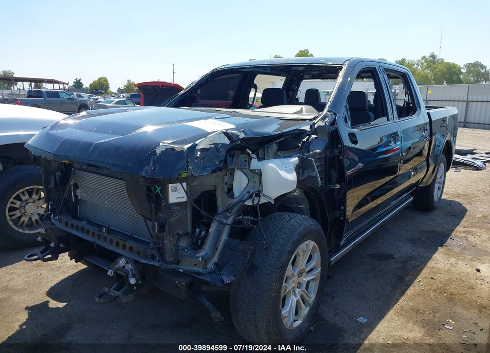2022 CHEVROLET SILVERADO 1500 4WD SHORT BED LTZ VIN: 2GCUDGED9N1516783