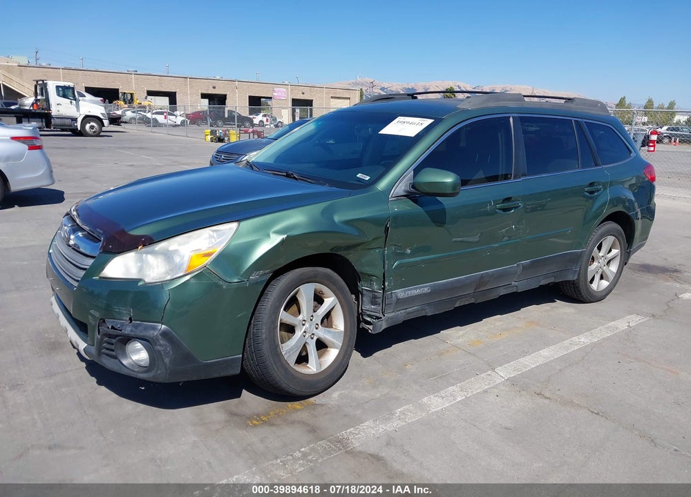 2013 SUBARU OUTBACK 2.5I LIMITED VIN: 4S4BRCLC1D3203100