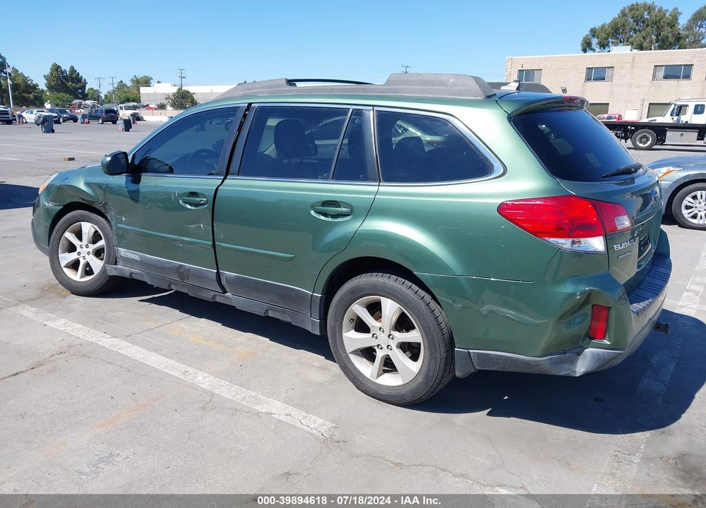 2013 SUBARU OUTBACK 2.5I LIMITED VIN: 4S4BRCLC1D3203100